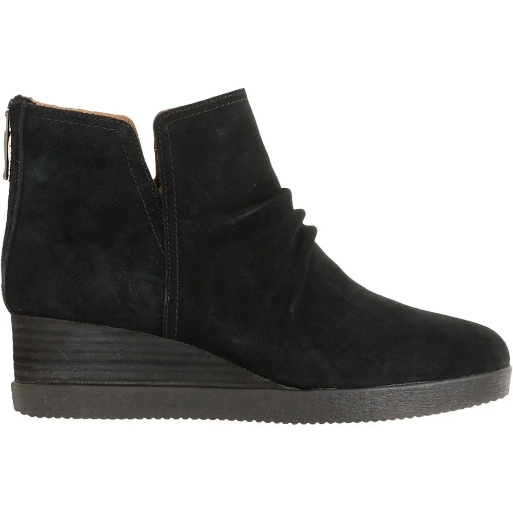 NEW‎ Dansko Women Boots  41 US 10 -10.5 Stephanie  Wedge Waterproof Suede  Black - Picture 6 of 6